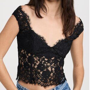 For Love & Lemons Waverly Lace Top  Waverly Lace Top  NWT